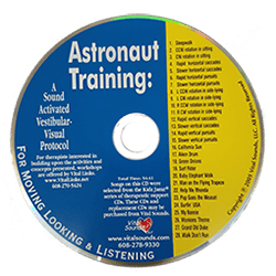 Astronaut Training: A Sound Activated Vestibular-Visual Protocol CD